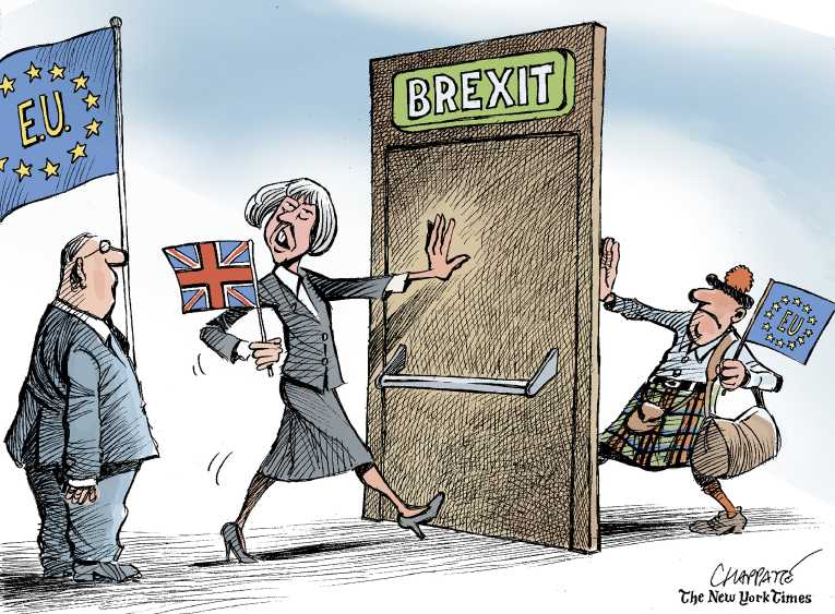 Political/Editorial Cartoon by Patrick Chappatte, International Herald Tribune on In Other News