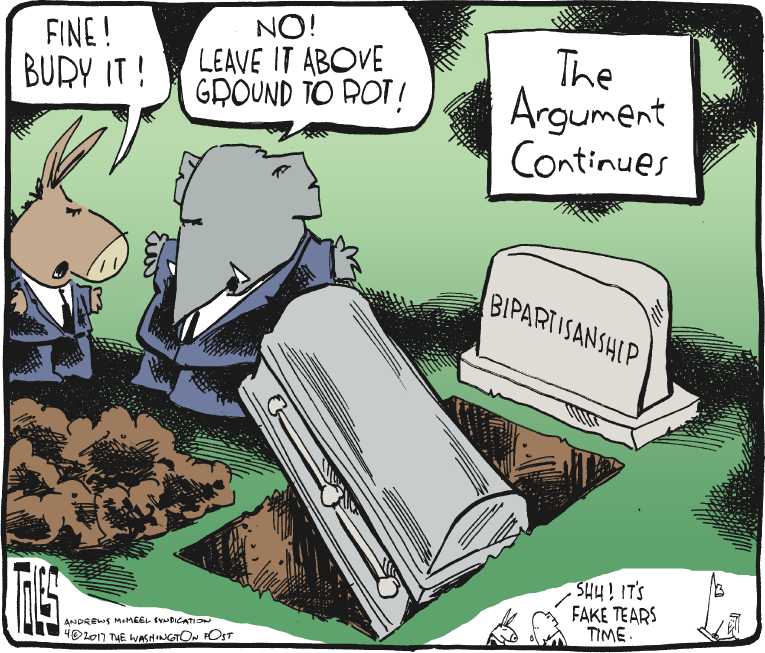 Political/Editorial Cartoon by Tom Toles, Washington Post on In Other News