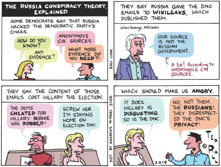 Political/Editorial Cartoon by Ted Rall on In Other News