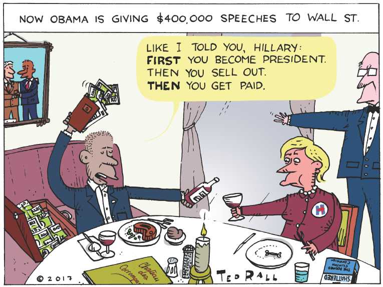 Political/Editorial Cartoon by Ted Rall on In Other News