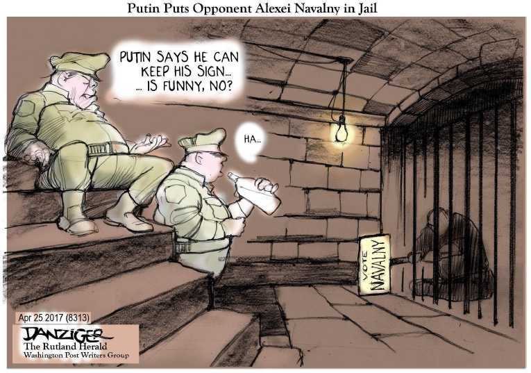 Political/Editorial Cartoon by Jeff Danziger on In Other News