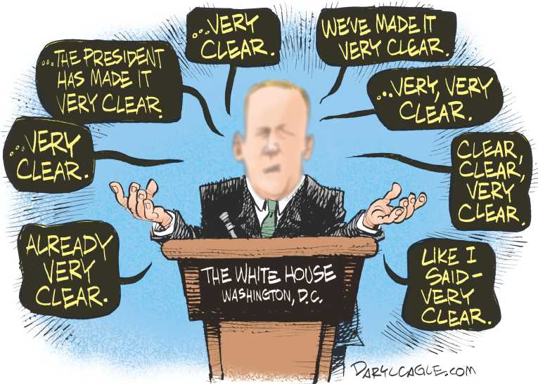 Political/Editorial Cartoon by Daryl Cagle, Cagle Cartoons on Staff Shakeup Imminent