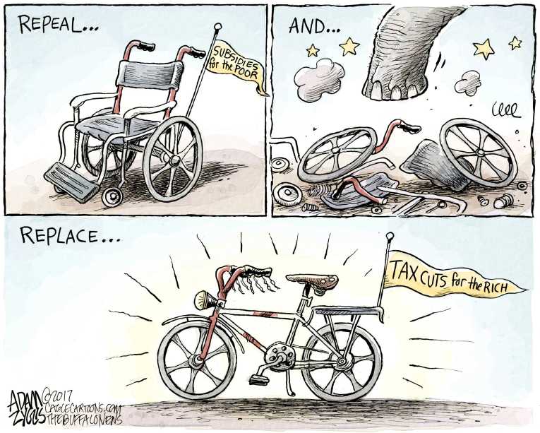Political/Editorial Cartoon by Adam Zyglis, The Buffalo News on In Other News