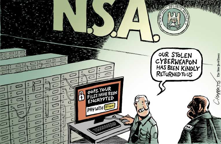 Political/Editorial Cartoon by Patrick Chappatte, International Herald Tribune on In Other News