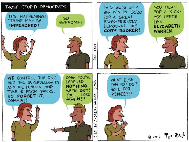 Political/Editorial Cartoon by Ted Rall on In Other News