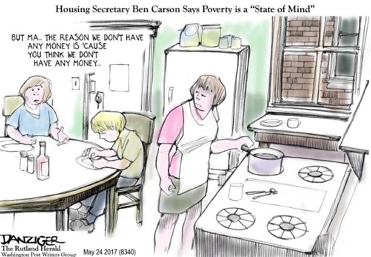 Political/Editorial Cartoon by Jeff Danziger on In Other News