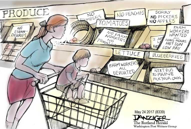 Political/Editorial Cartoon by Jeff Danziger on In Other News