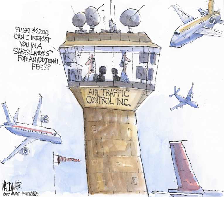 Political/Editorial Cartoon by Matt Davies, Journal News on In Other News