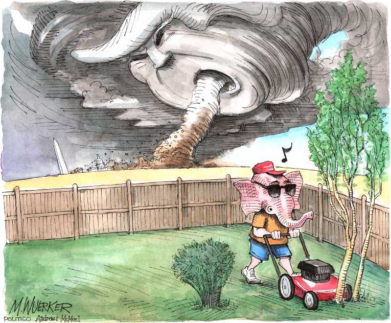 Political/Editorial Cartoon by Matt Wuerker, Politico on In Other News