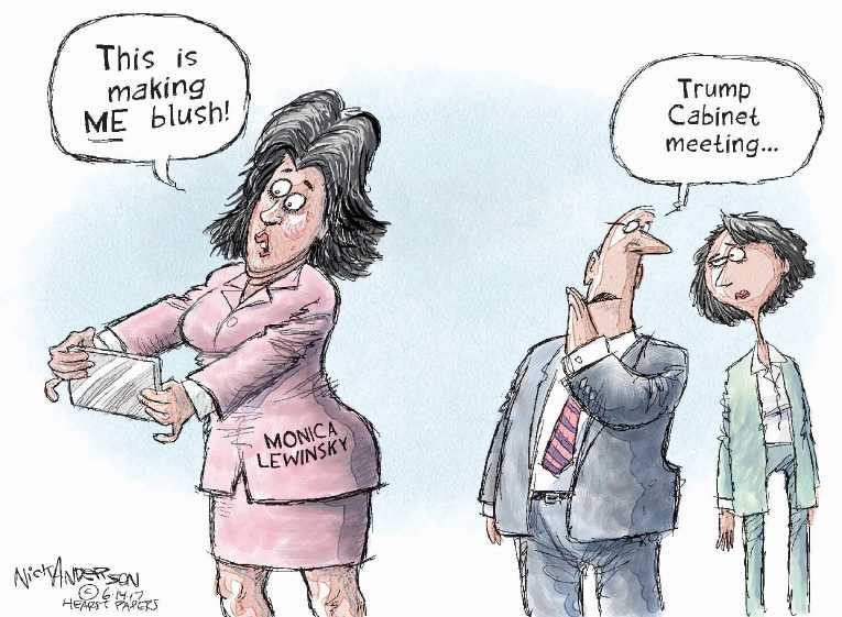 Political/Editorial Cartoon by Nick Anderson, Houston Chronicle on In Other News