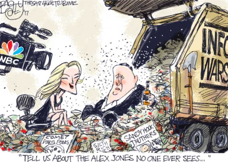 Political/Editorial Cartoon by Pat Bagley, Salt Lake Tribune on In Other News