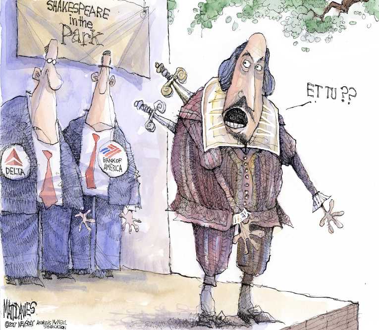 Political/Editorial Cartoon by Matt Davies, Journal News on In Other News