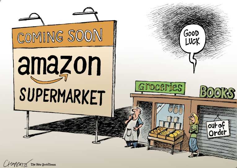 Political/Editorial Cartoon by Patrick Chappatte, International Herald Tribune on In Other News