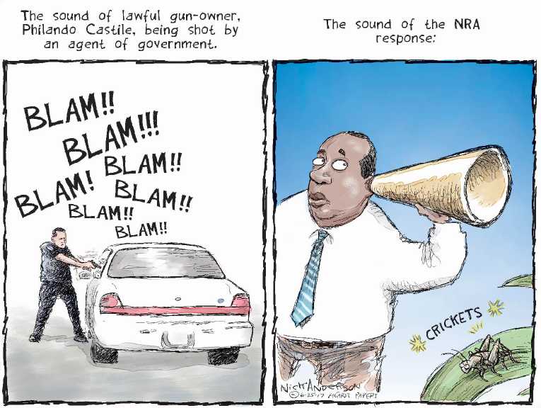 Political/Editorial Cartoon by Nick Anderson, Houston Chronicle on In Other News