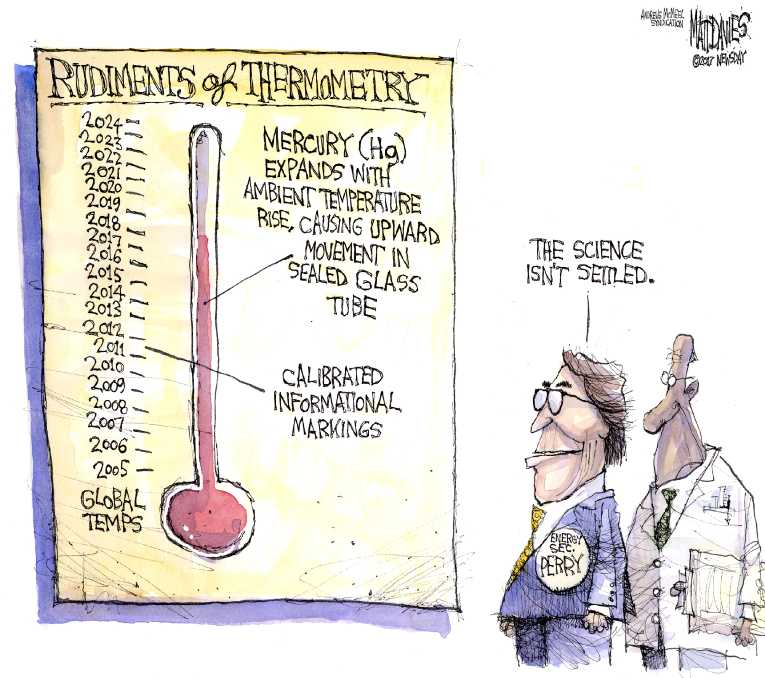 Political/Editorial Cartoon by Matt Davies, Journal News on In Other News