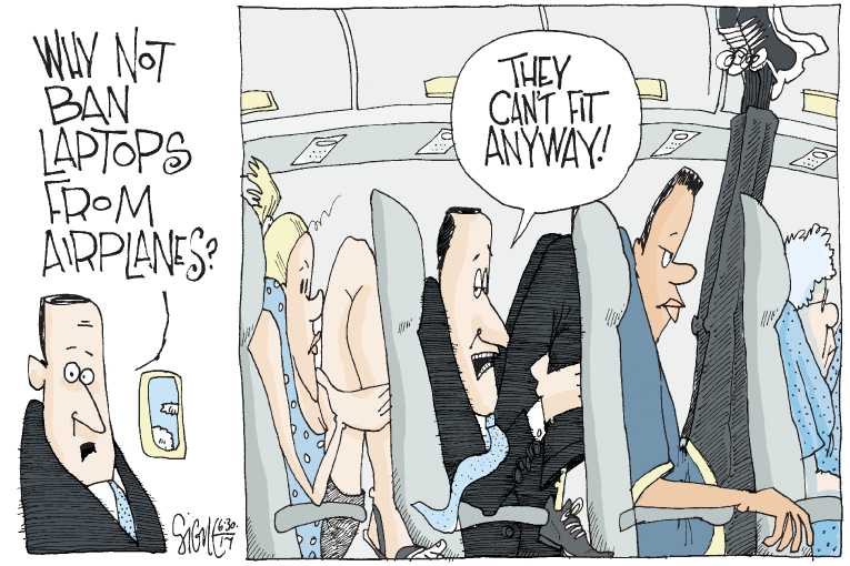 Political/Editorial Cartoon by Signe Wilkinson, Philadelphia Daily News on In Other News