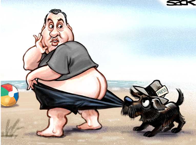 Political/Editorial Cartoon by Steve Sack, Minneapolis Star Tribune on In Other News