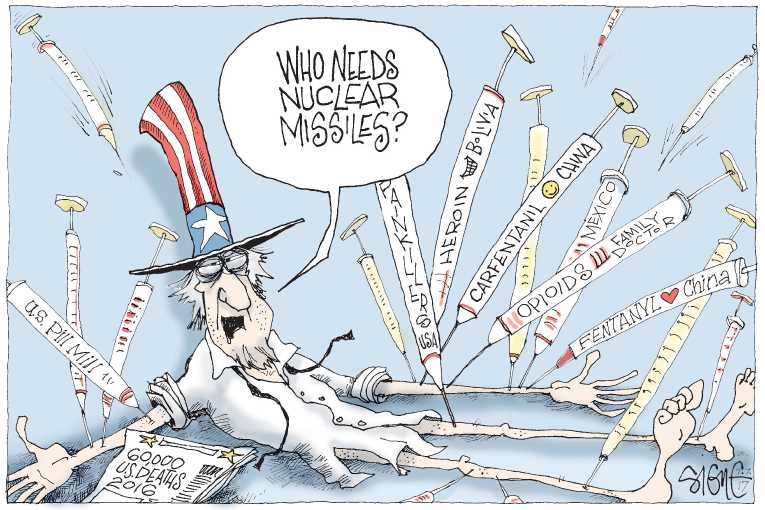 Political/Editorial Cartoon by Signe Wilkinson, Philadelphia Daily News on In Other News