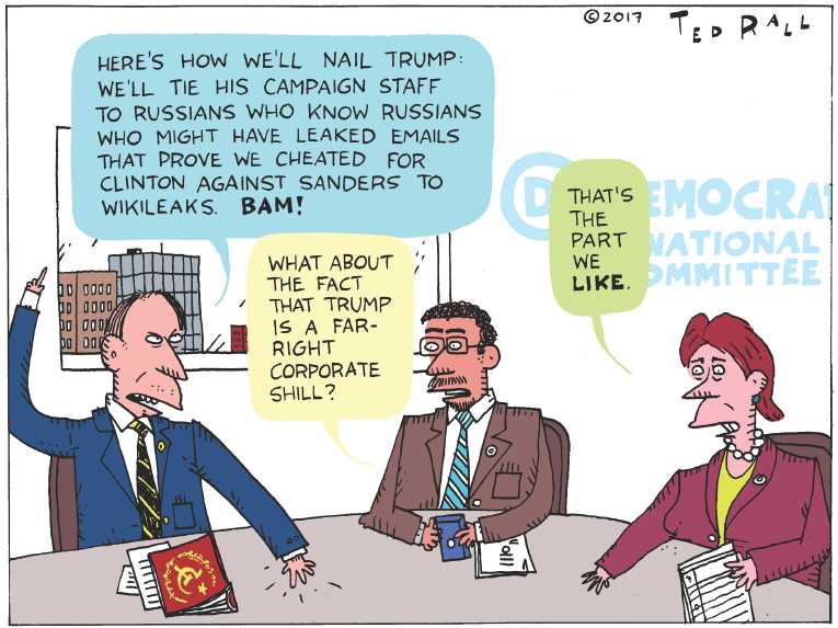 Political/Editorial Cartoon by Ted Rall on In Other News