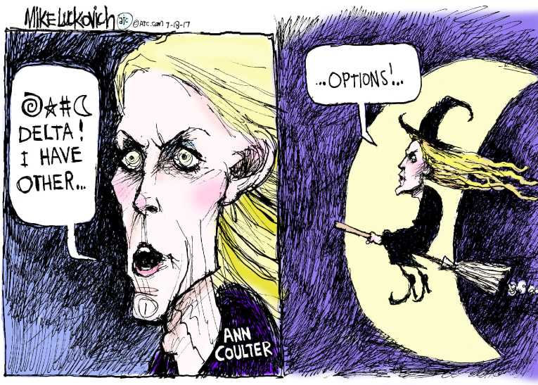 Political/Editorial Cartoon by Mike Luckovich, Atlanta Journal-Constitution on In Other News
