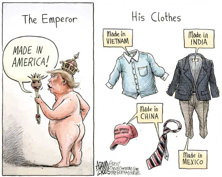 Political/Editorial Cartoon by Adam Zyglis, The Buffalo News on President Berates Attorney General