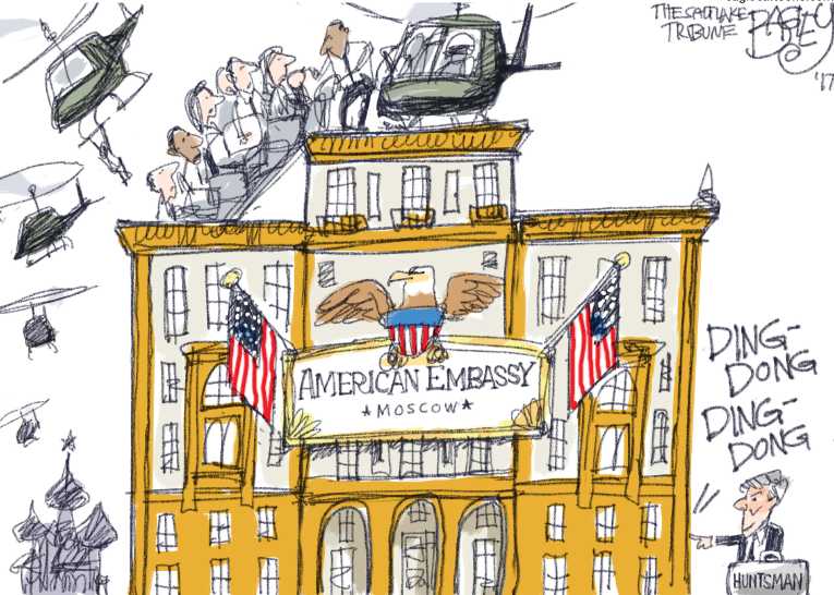 Political/Editorial Cartoon by Pat Bagley, Salt Lake Tribune on In Other News