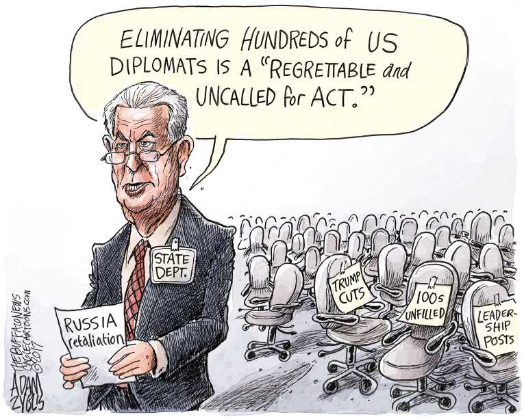 Political/Editorial Cartoon by Adam Zyglis, The Buffalo News on In Other News