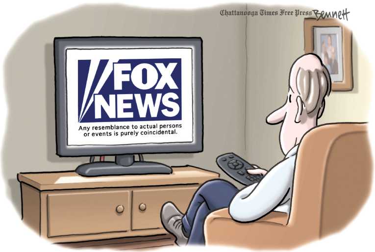 Political/Editorial Cartoon by Clay Bennett, Chattanooga Times Free Press on In Other News