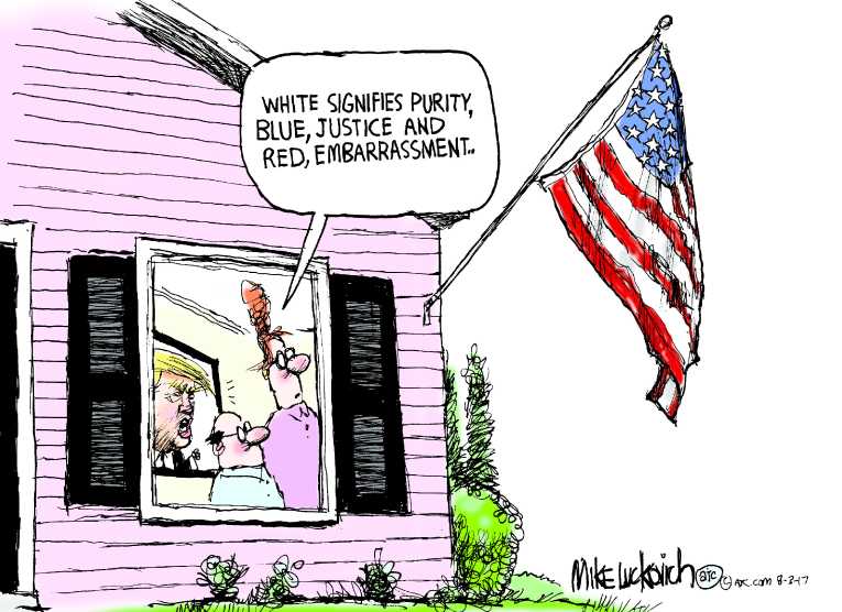 Political/Editorial Cartoon by Mike Luckovich, Atlanta Journal-Constitution on In Other News