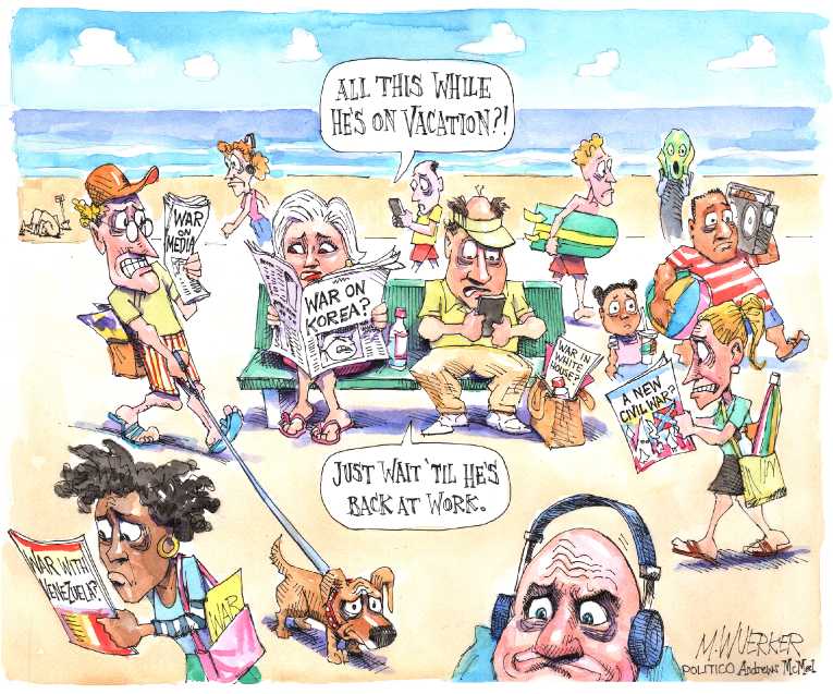 Political/Editorial Cartoon by Matt Wuerker, Politico on In Other News