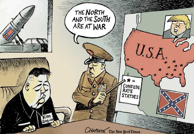 Political/Editorial Cartoon by Patrick Chappatte, International Herald Tribune on In Other News