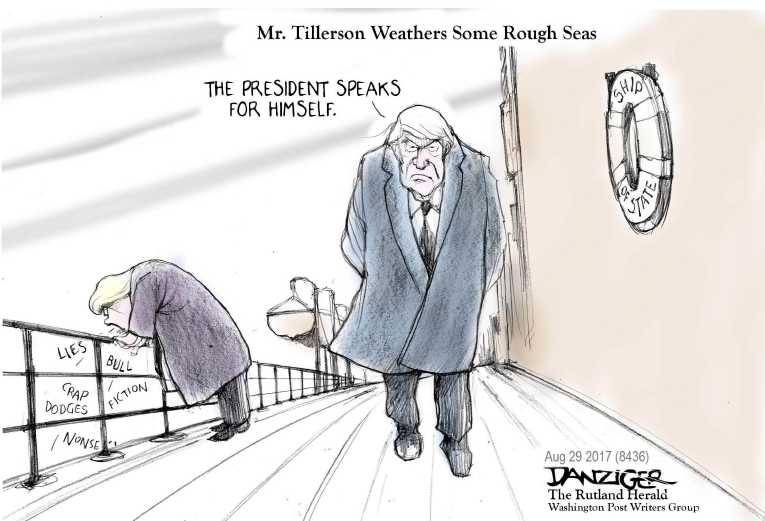 Political/Editorial Cartoon by Jeff Danziger on In Other News