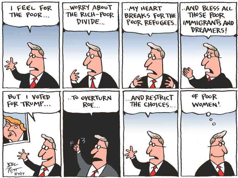 Political/Editorial Cartoon by Joel Pett, Lexington Herald-Leader, CWS/CartoonArts Intl. on In Other News