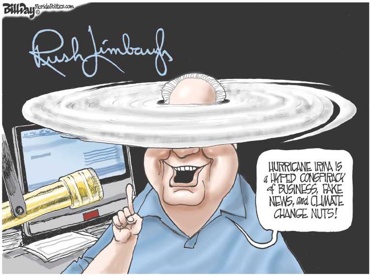 Political/Editorial Cartoon by Bill Day, Cagle Cartoons on Monster Irma