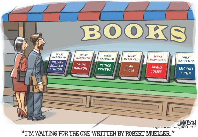 Political/Editorial Cartoon by RJ Matson, Cagle Cartoons on Hillary Explains “What Happened”