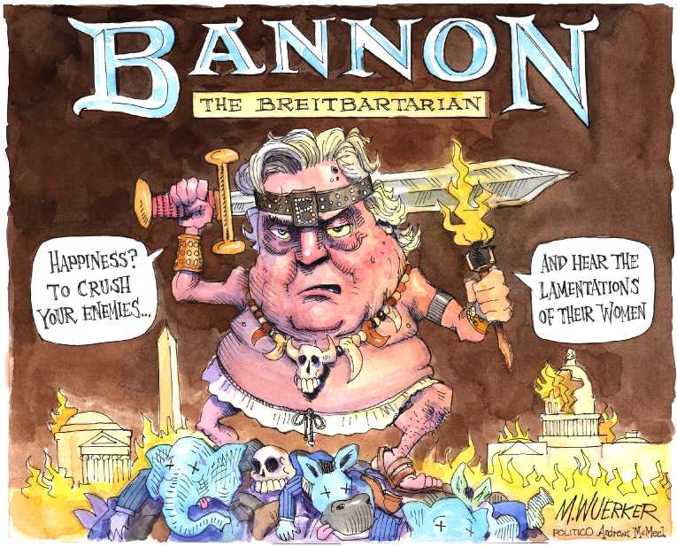 Political/Editorial Cartoon by Matt Wuerker, Politico on In Other News
