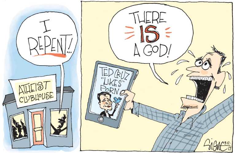 Political/Editorial Cartoon by Signe Wilkinson, Philadelphia Daily News on In Other News