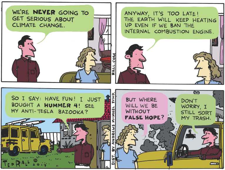 Political/Editorial Cartoon by Ted Rall on In Other News
