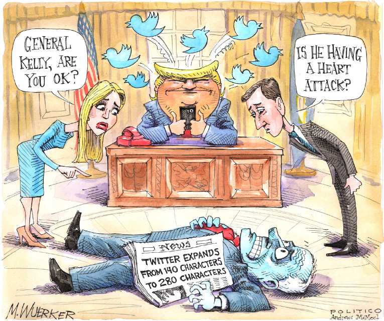 Political/Editorial Cartoon by Matt Wuerker, Politico on In Other News