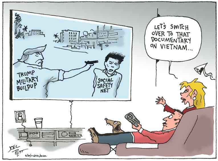 Political/Editorial Cartoon by Joel Pett, Lexington Herald-Leader, CWS/CartoonArts Intl. on In Other News
