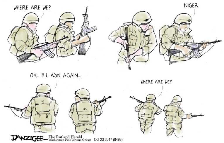 Political/Editorial Cartoon by Jeff Danziger on In Other News