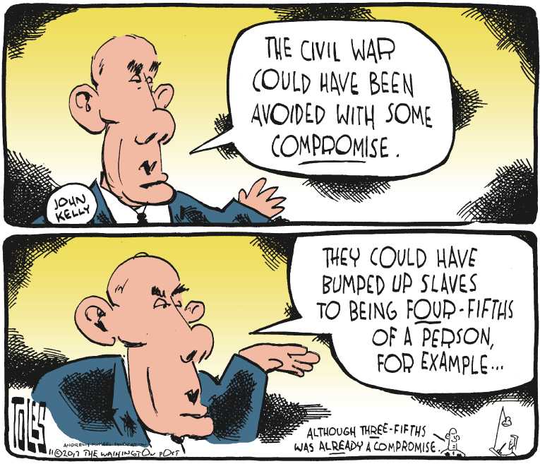 Political/Editorial Cartoon by Tom Toles, Washington Post on In Other News