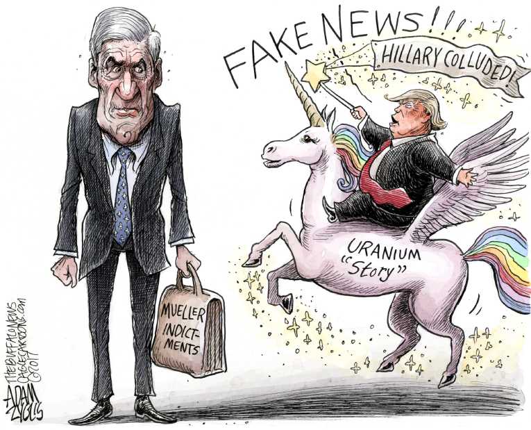 Political/Editorial Cartoon by Adam Zyglis, The Buffalo News on Manafort Indicted