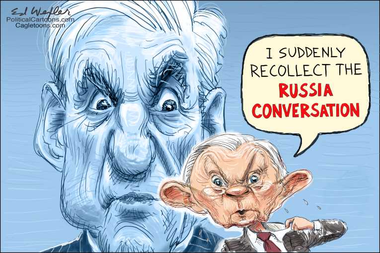 Political/Editorial Cartoon by Ed Wexler, PoliticalCartoons.com on Mueller’s Next Indictment Unknown