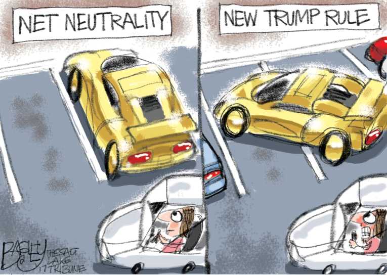 Political/Editorial Cartoon by Pat Bagley, Salt Lake Tribune on In Other News