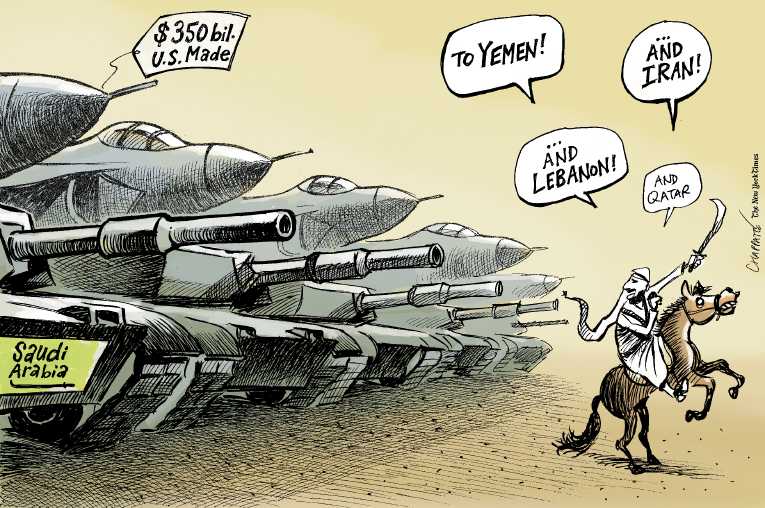 Political/Editorial Cartoon by Patrick Chappatte, International Herald Tribune on In Other News