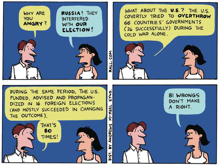 Political/Editorial Cartoon by Ted Rall on In Other News