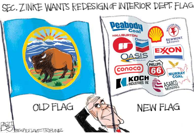 Political/Editorial Cartoon by Pat Bagley, Salt Lake Tribune on In Other News