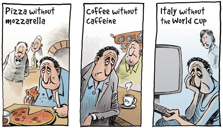 Political/Editorial Cartoon by Patrick Chappatte, International Herald Tribune on In Other News