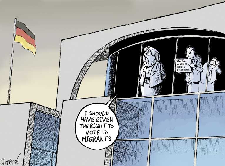 Political/Editorial Cartoon by Patrick Chappatte, International Herald Tribune on In Other News